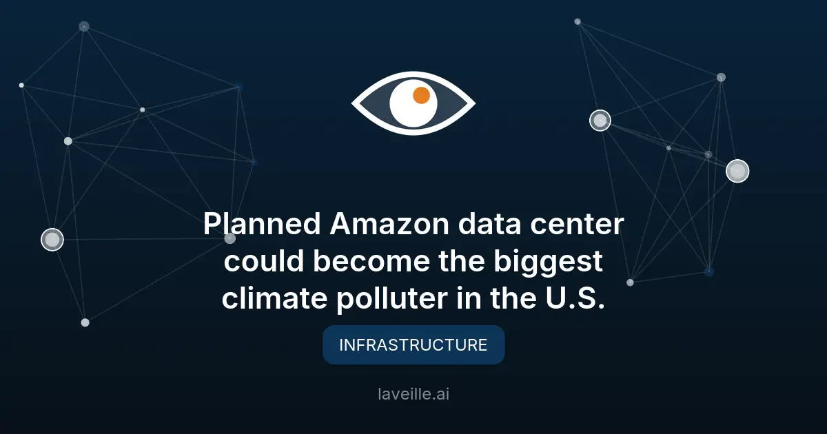 Amazon : futur centre de données polluant au Texas