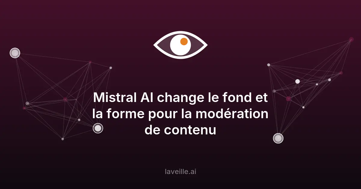 Mistral AI lance Shieldstral pour la modération de contenu