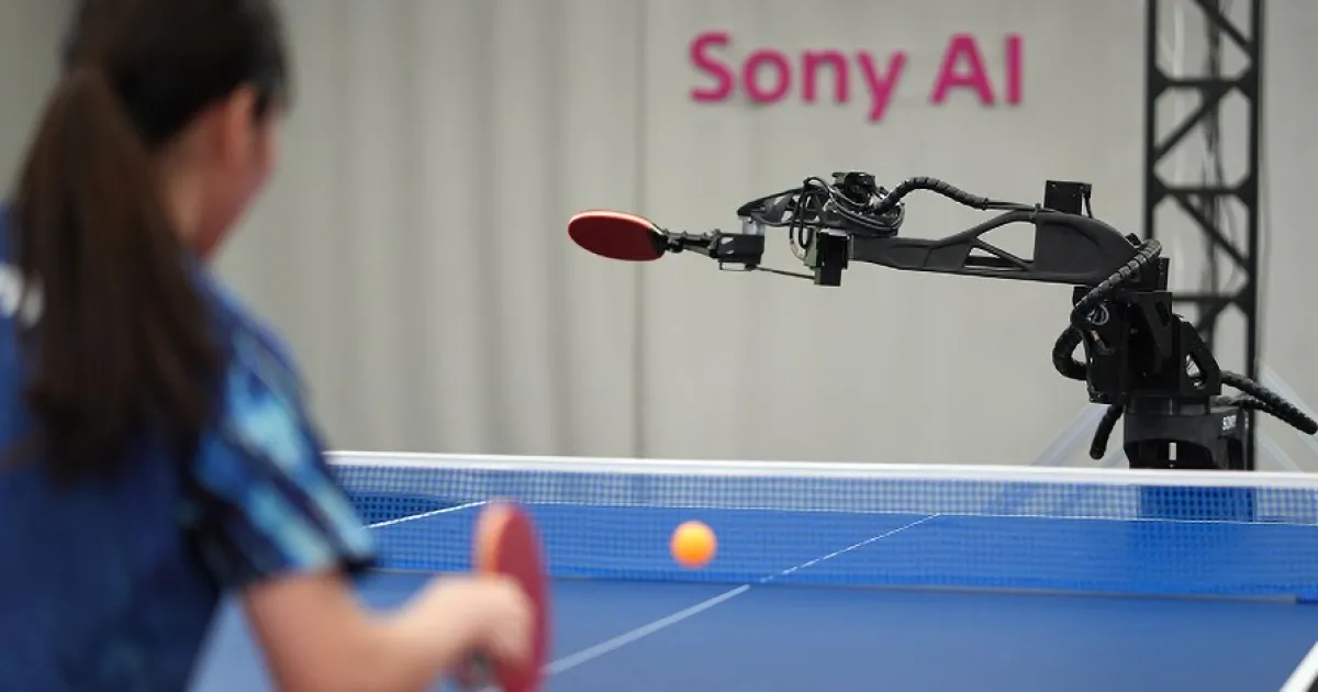 Le robot de ping-pong Ace de Sony bat des joueurs d'élite