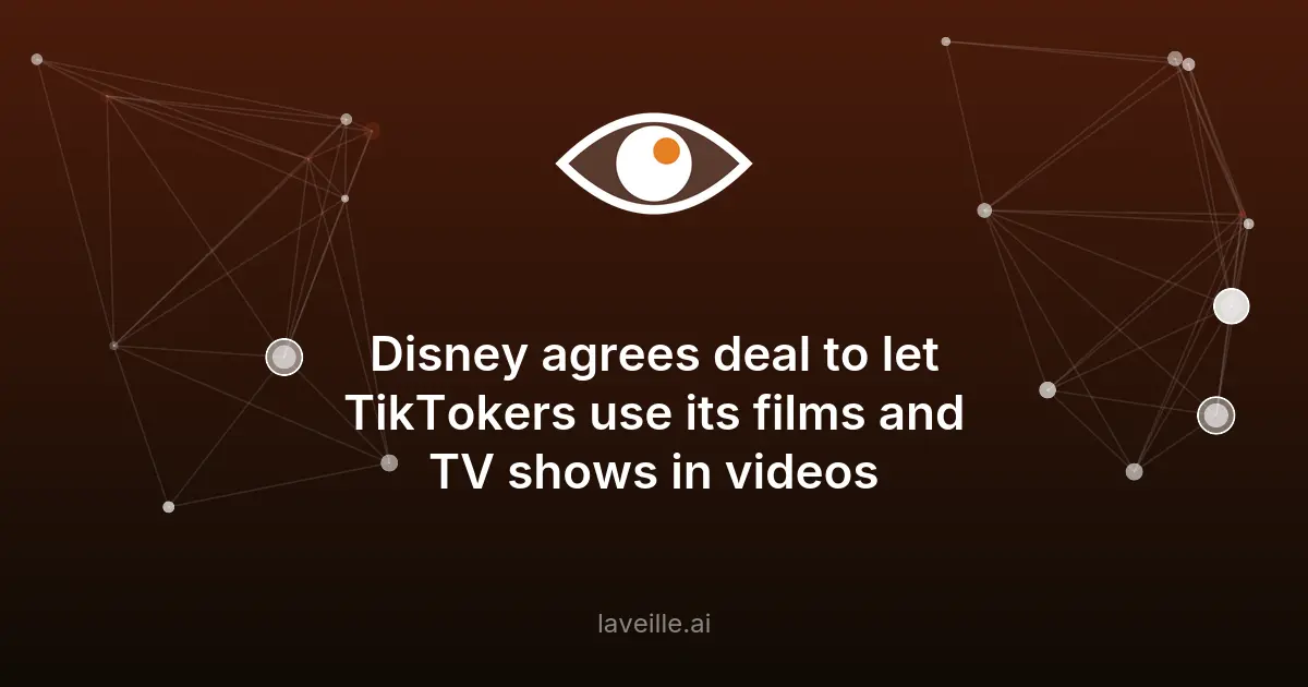 Disney et TikTok s'allient pour les créateurs de contenu