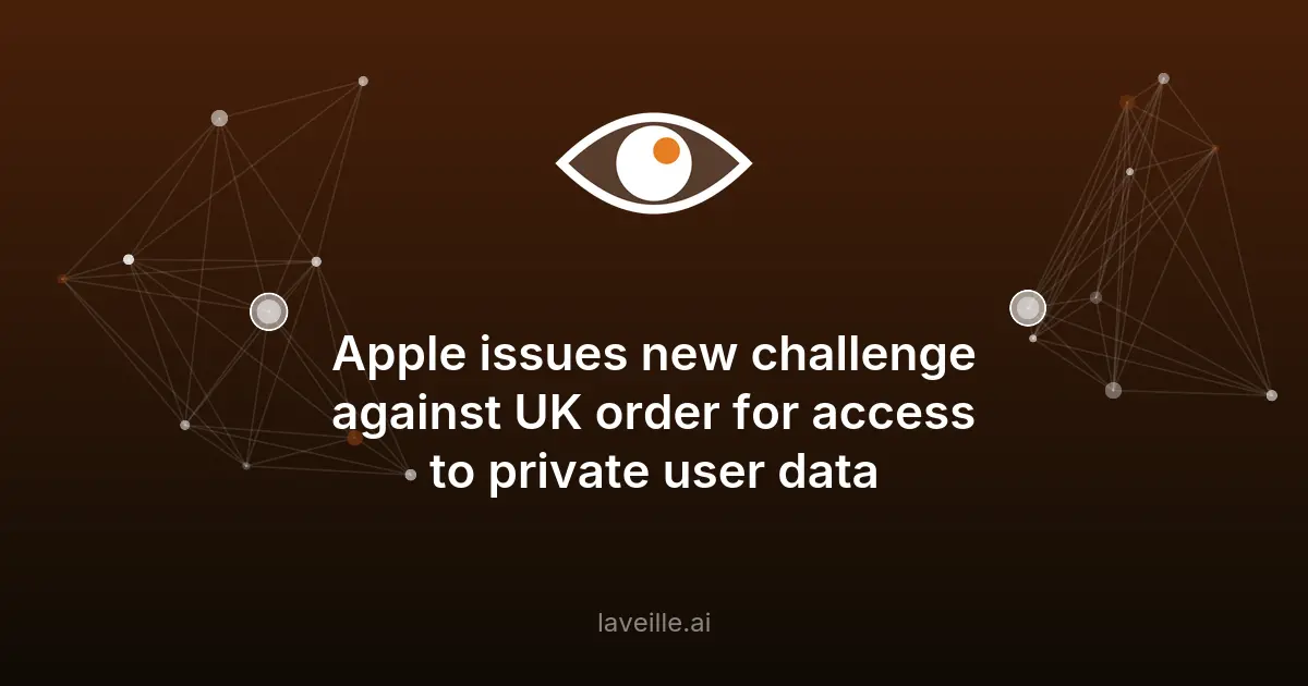 Apple conteste l'accès aux données cryptées au Royaume-Uni