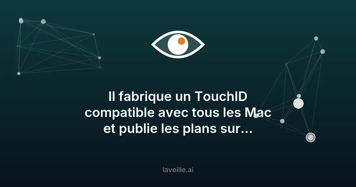 TinyTouch : un Touch ID open source pour tous les Mac