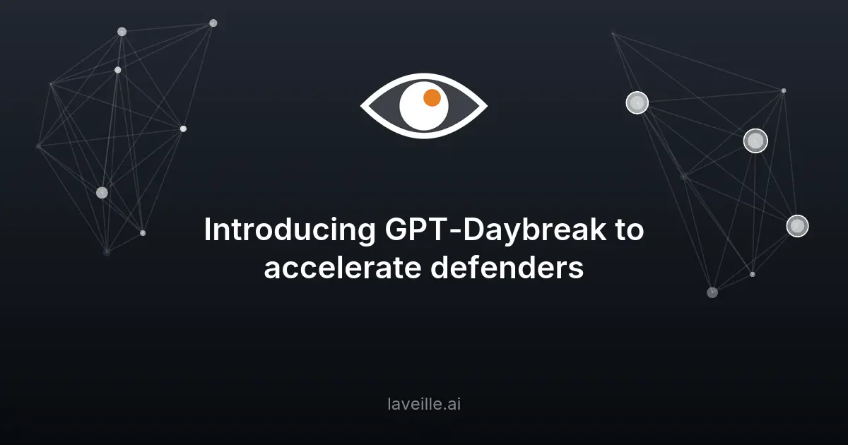 GPT-Daybreak : Modèle cybernétique pour la défense