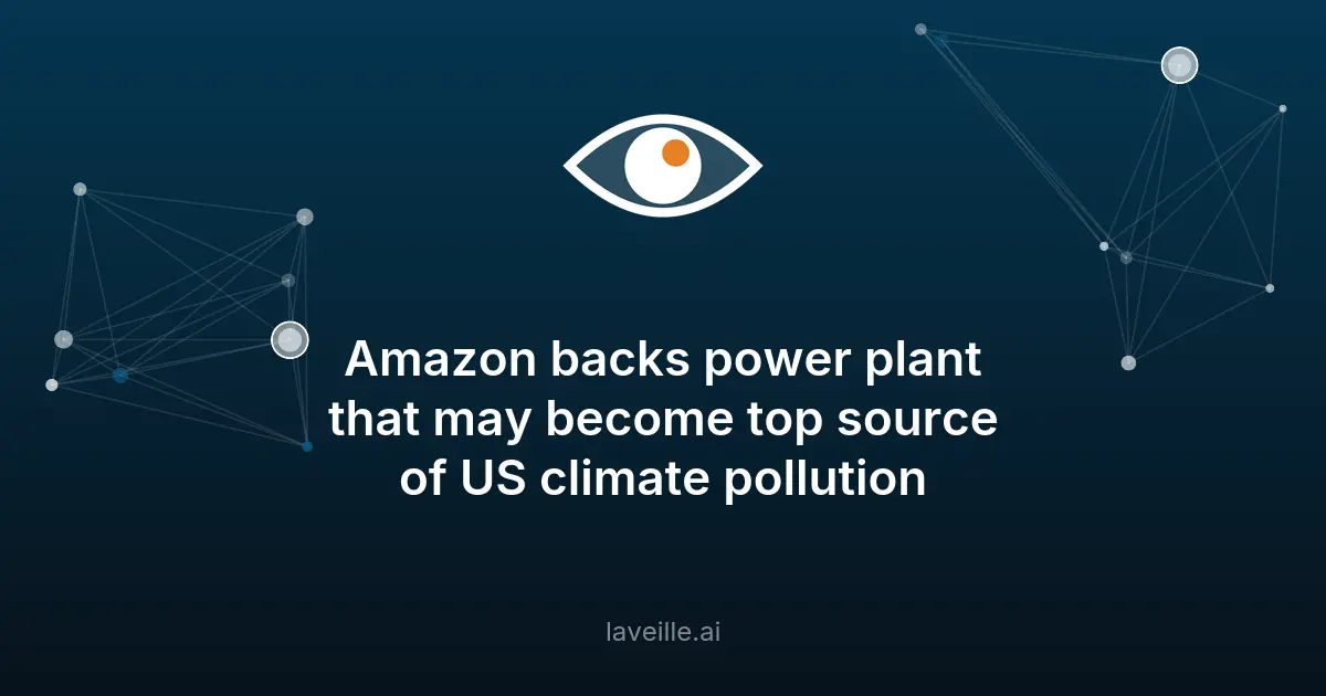 Amazon construit un data center polluant pour l'IA