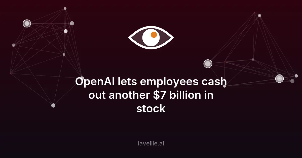 OpenAI rachète des actions pour 7 milliards de dollars