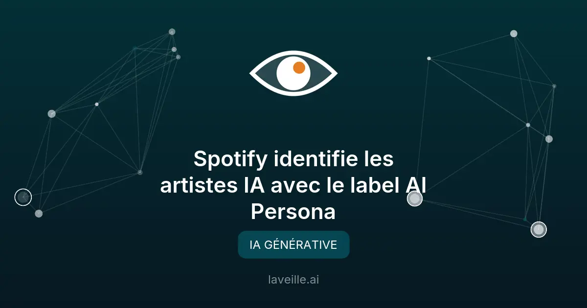 Spotify identifie les artistes IA avec le label AI Persona