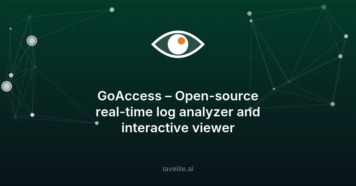 GoAccess : analyseur de logs open-source en temps réel