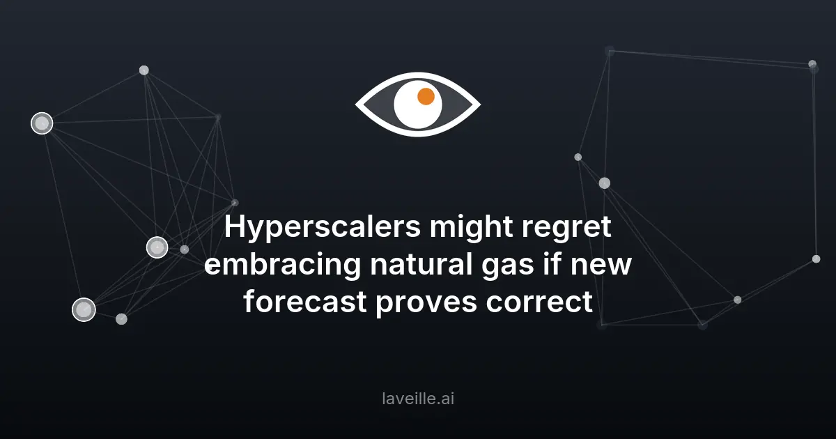 Risque de triplement des prix du gaz pour les data centers IA