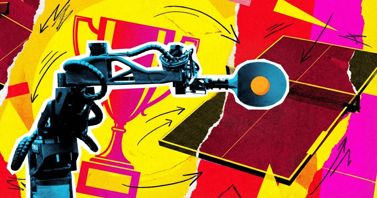 Sony crée un robot champion de tennis de table