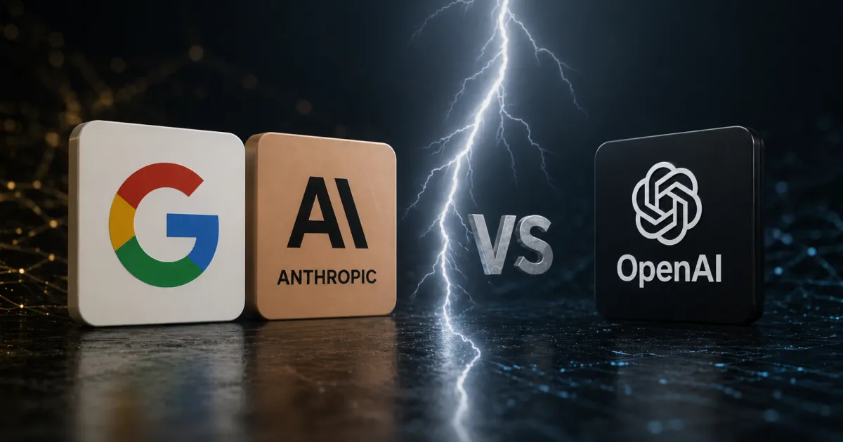 Google investit 40 milliards dans Anthropic face à OpenAI