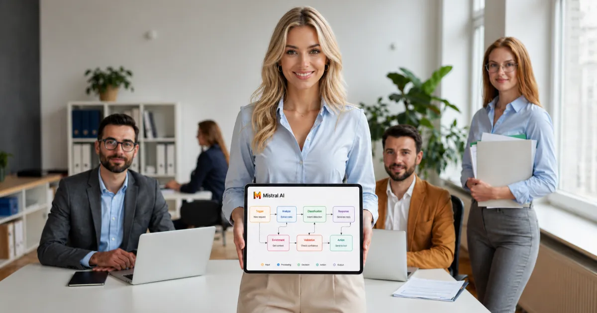 Mistral AI : des Workflows pour l'IA opérationnelle