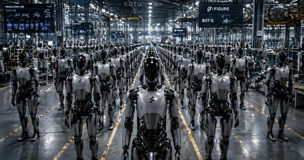Figure AI produit 55 robots humanoïdes par semaine