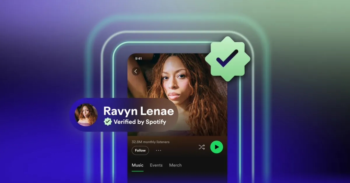 Spotify lance un badge pour vérifier les artistes humains