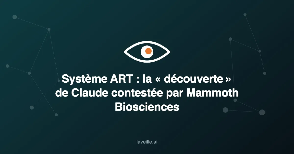 Système ART : la « découverte » de Claude contestée par Mammoth Biosciences