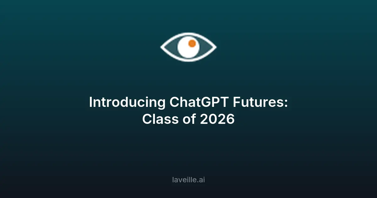 26 étudiants innovent avec ChatGPT en 2026
