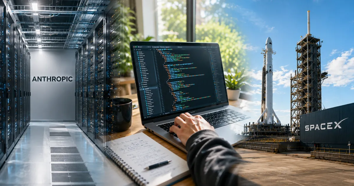 Anthropic et SpaceX boostent Claude Code avec 220 000 GPU