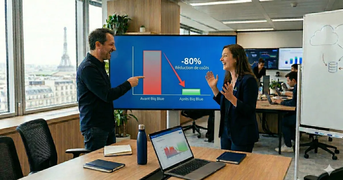 Réduire ses coûts BigQuery de 80% avec Biq Blue